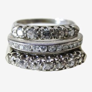 Rhodium Plated Ring